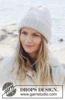 253-15 Winter Lily Hat by DROPS Design